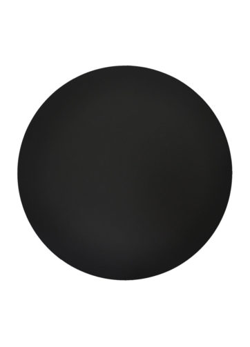 Round Diego Composite High Pressed Laminate Table Tops Black