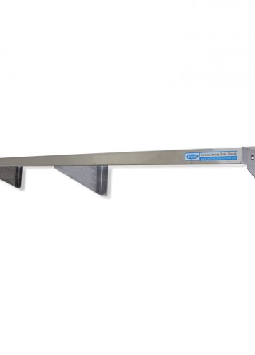 stainless steel wall mounted shelf