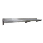 stainless steel wall mounted shelf