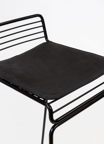 sienna bar stool cushions black