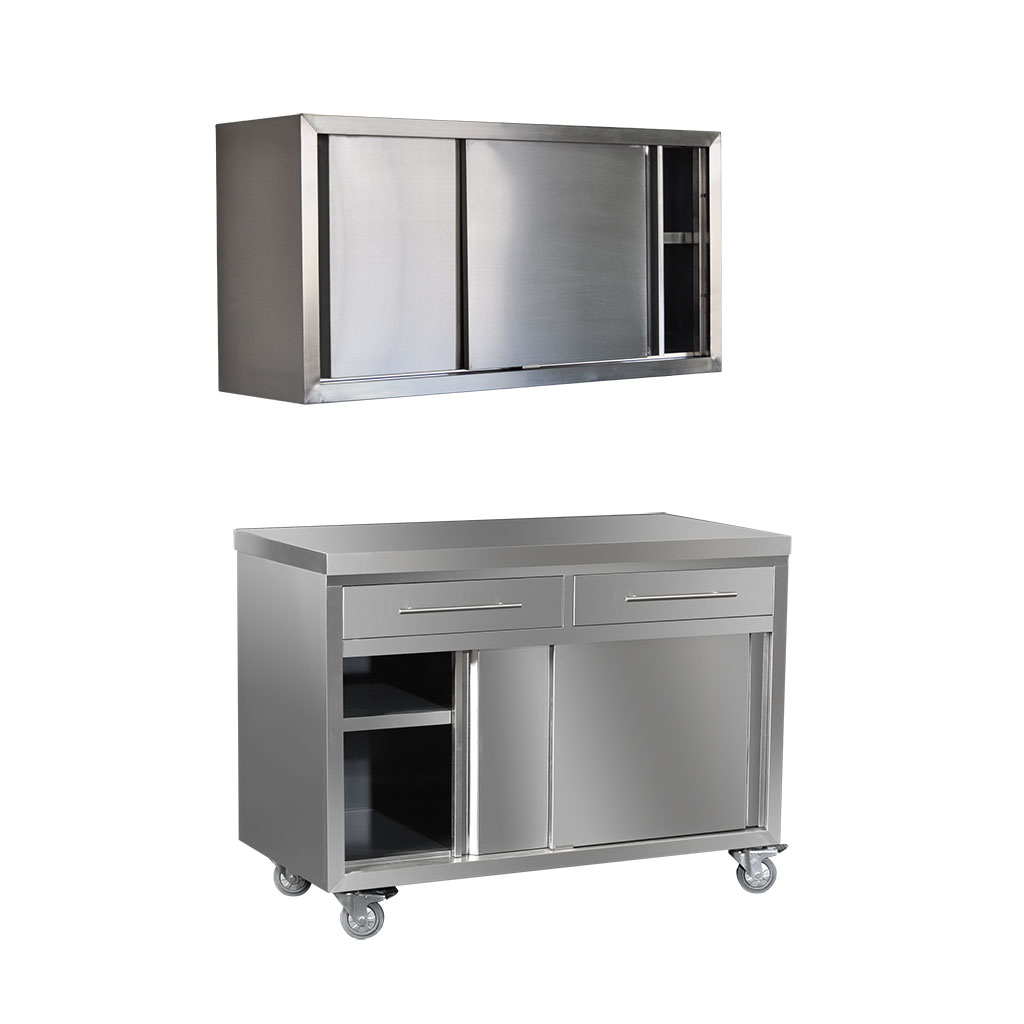 Stainless Steel Commercial Kitchen Cabinets