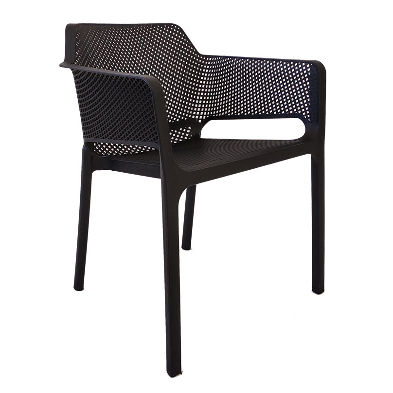 plastic outdoor chairs- Nikko Net Armchair