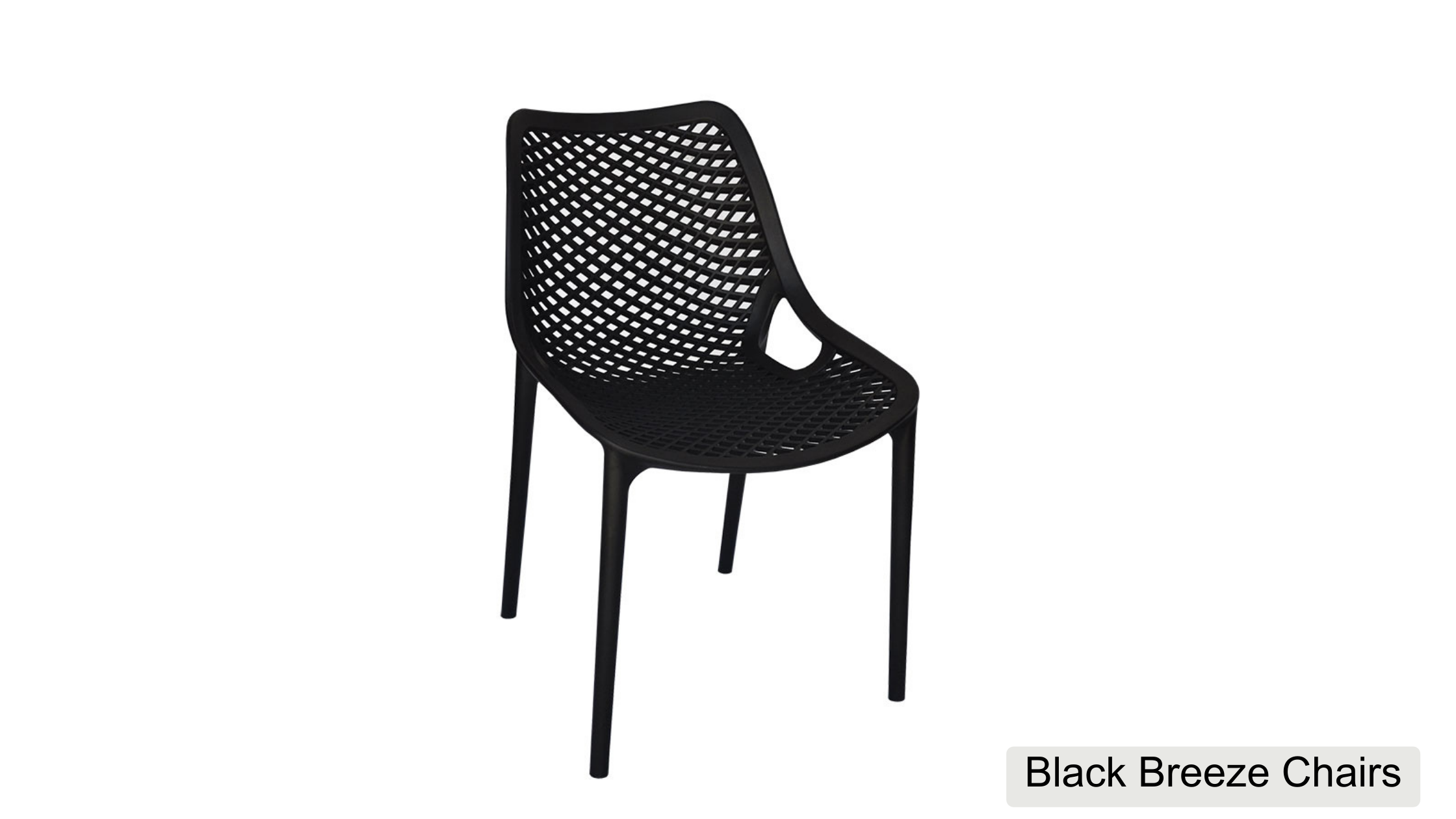 Black Breeze Chair